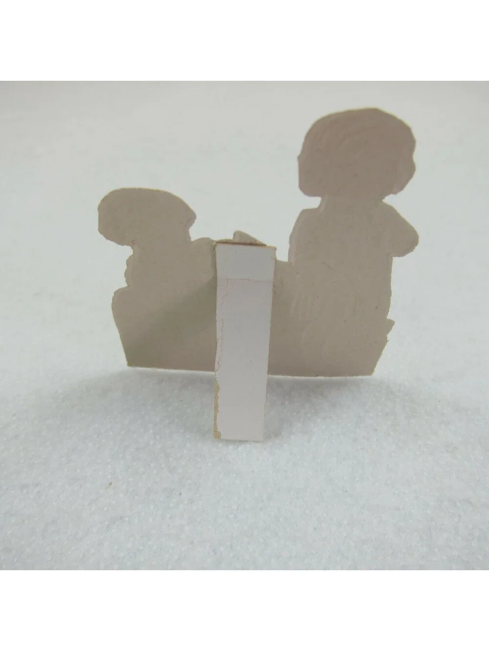 Vintage Valentine Die Cut Stand Up Girl Boy Sailor Suit Flowers 1920-30s Germany